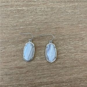 Silver Kendra Scott earrings